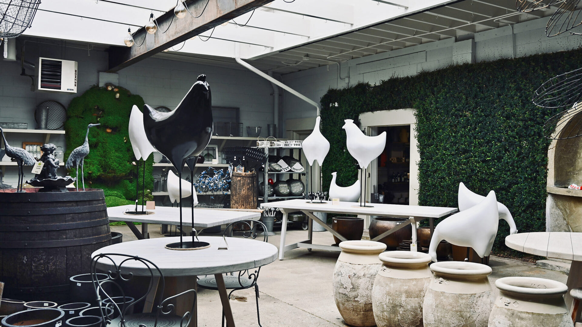 The Sculptural Fowl  - Detroit Garden Works