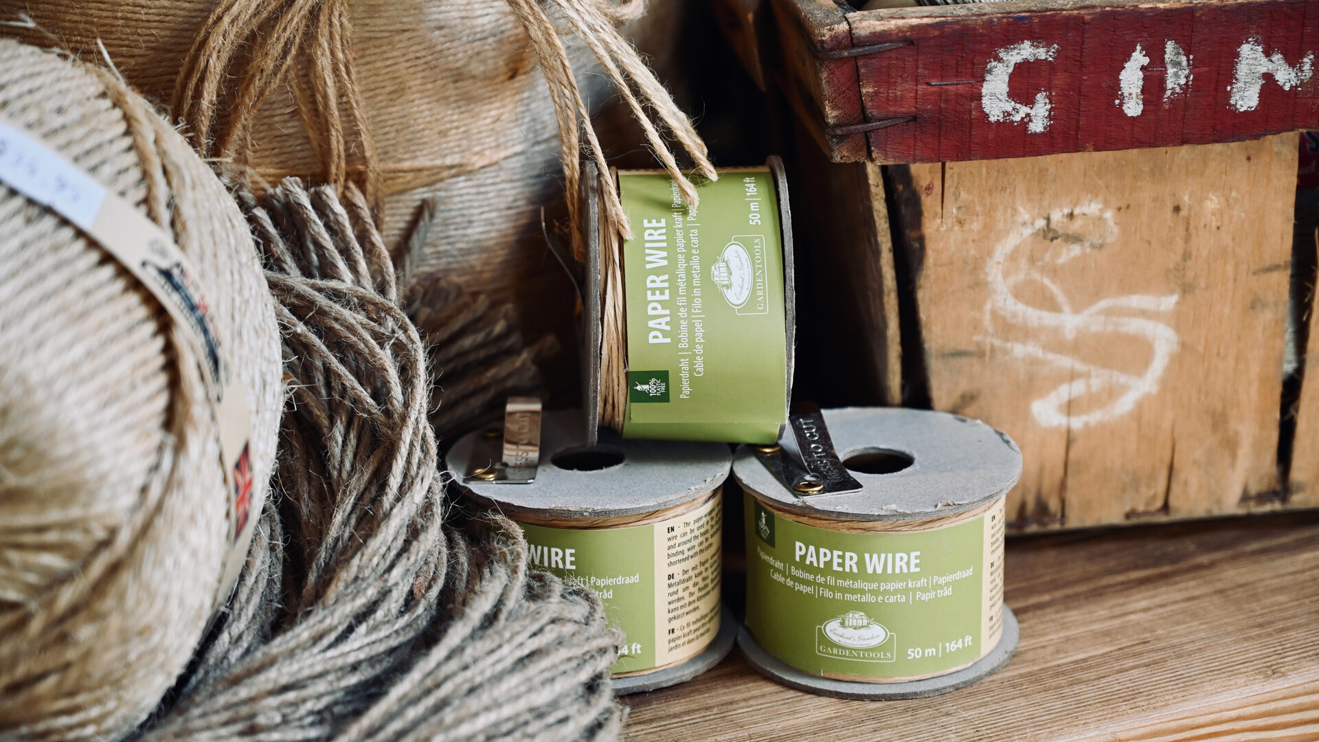 Shop: Spool of Paper Wire | Detroit Garden Works