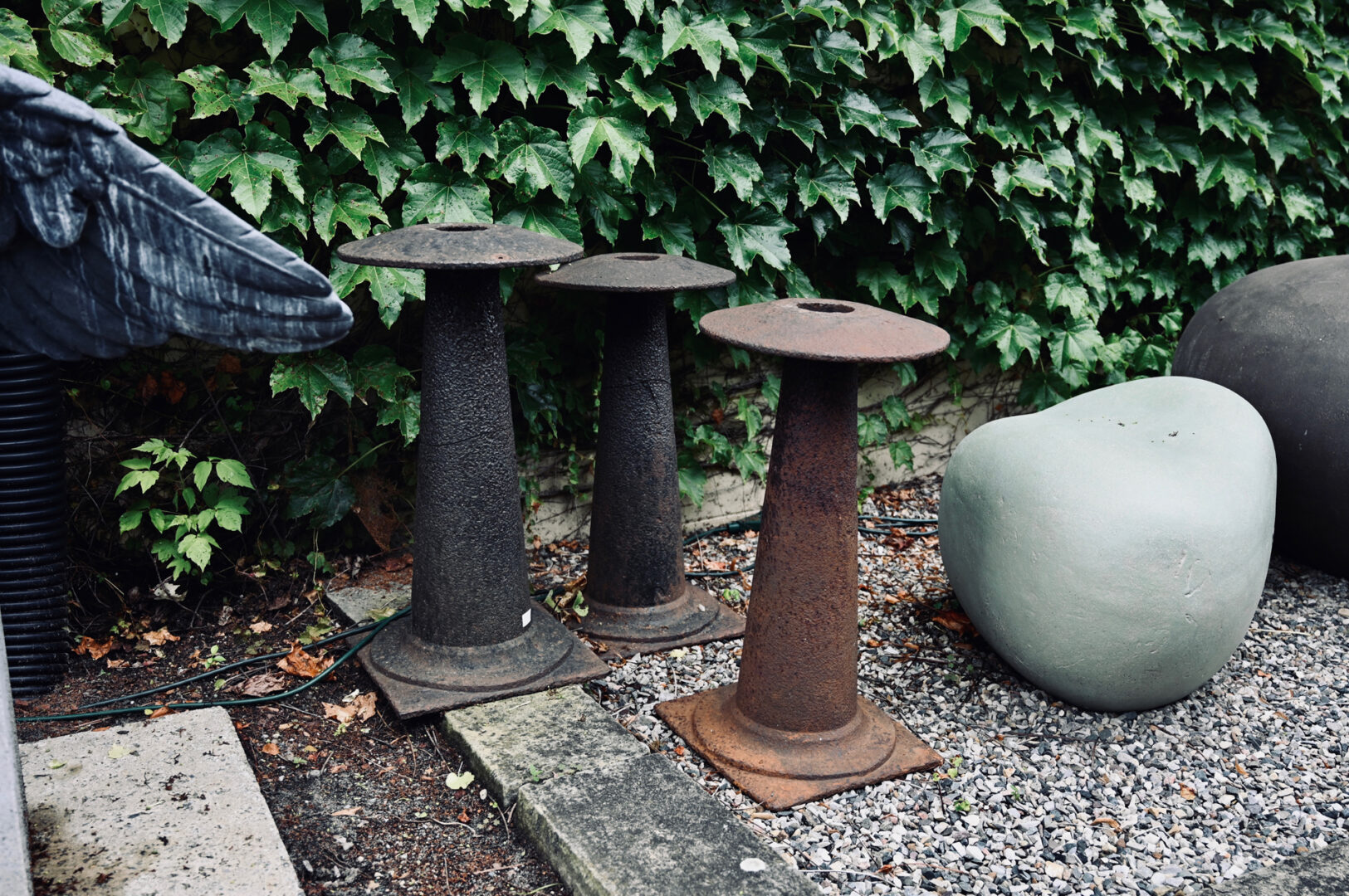 Cast Iron Staddle Stones