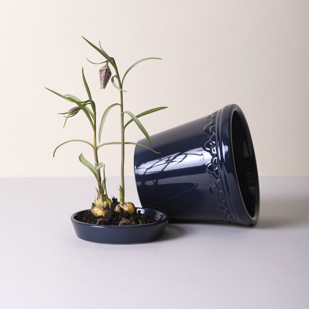 Copenhagen Pot in Saphire Blue