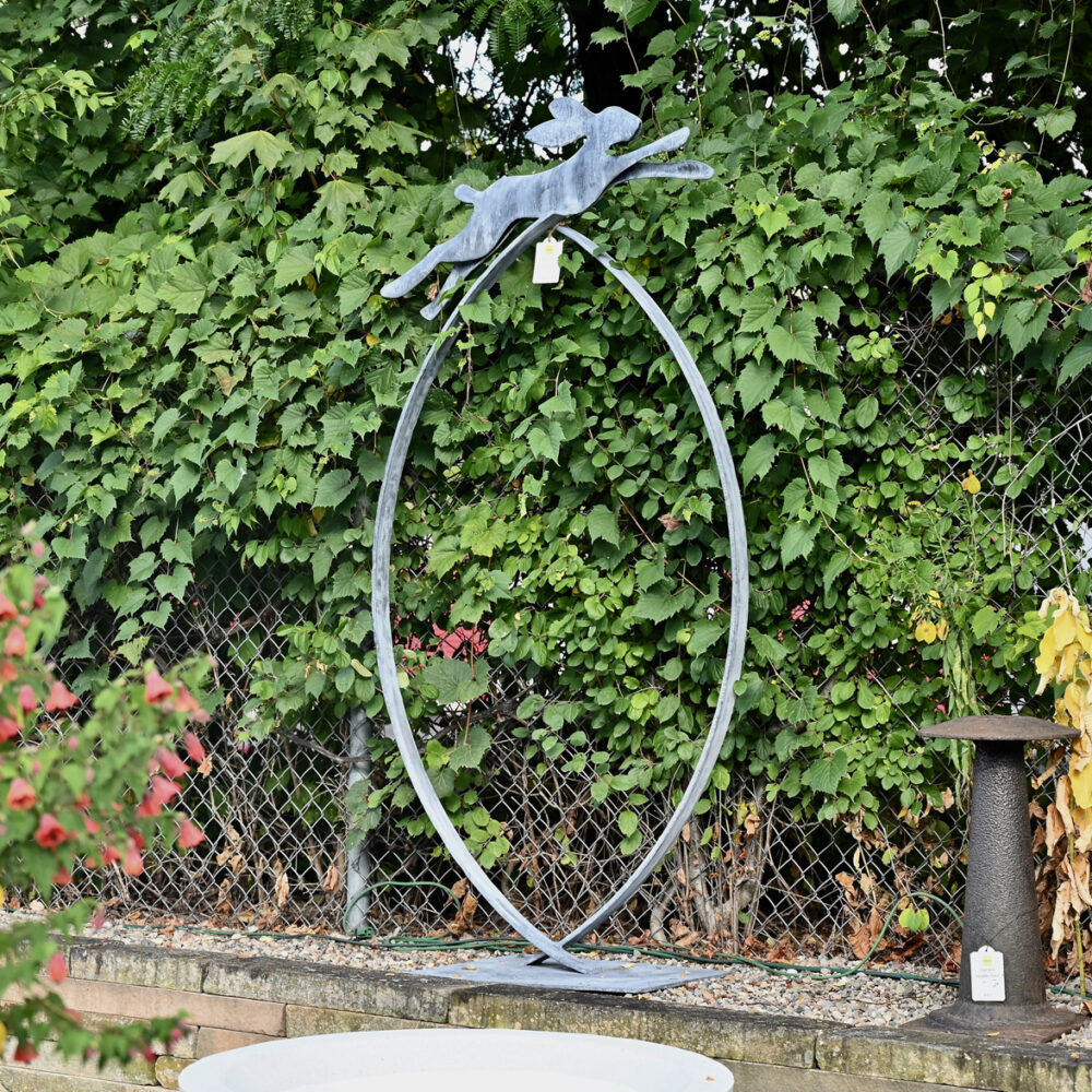 Hare Leaping Over Hoop II