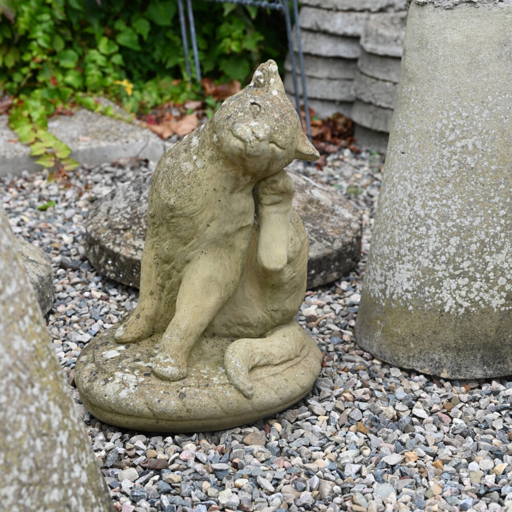 Vintage Cat Sculpture