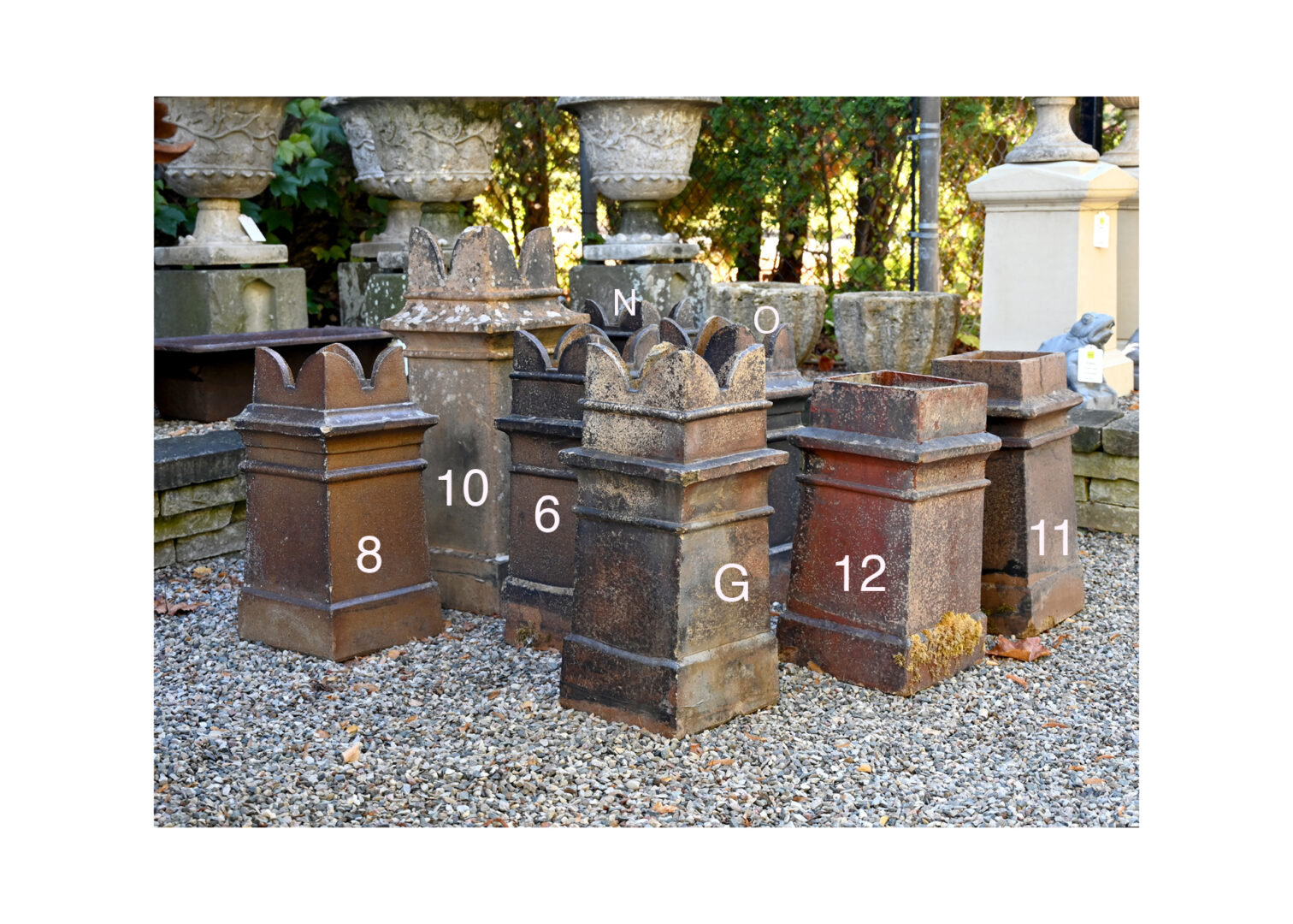 Chimney Pots – Square and Crown
