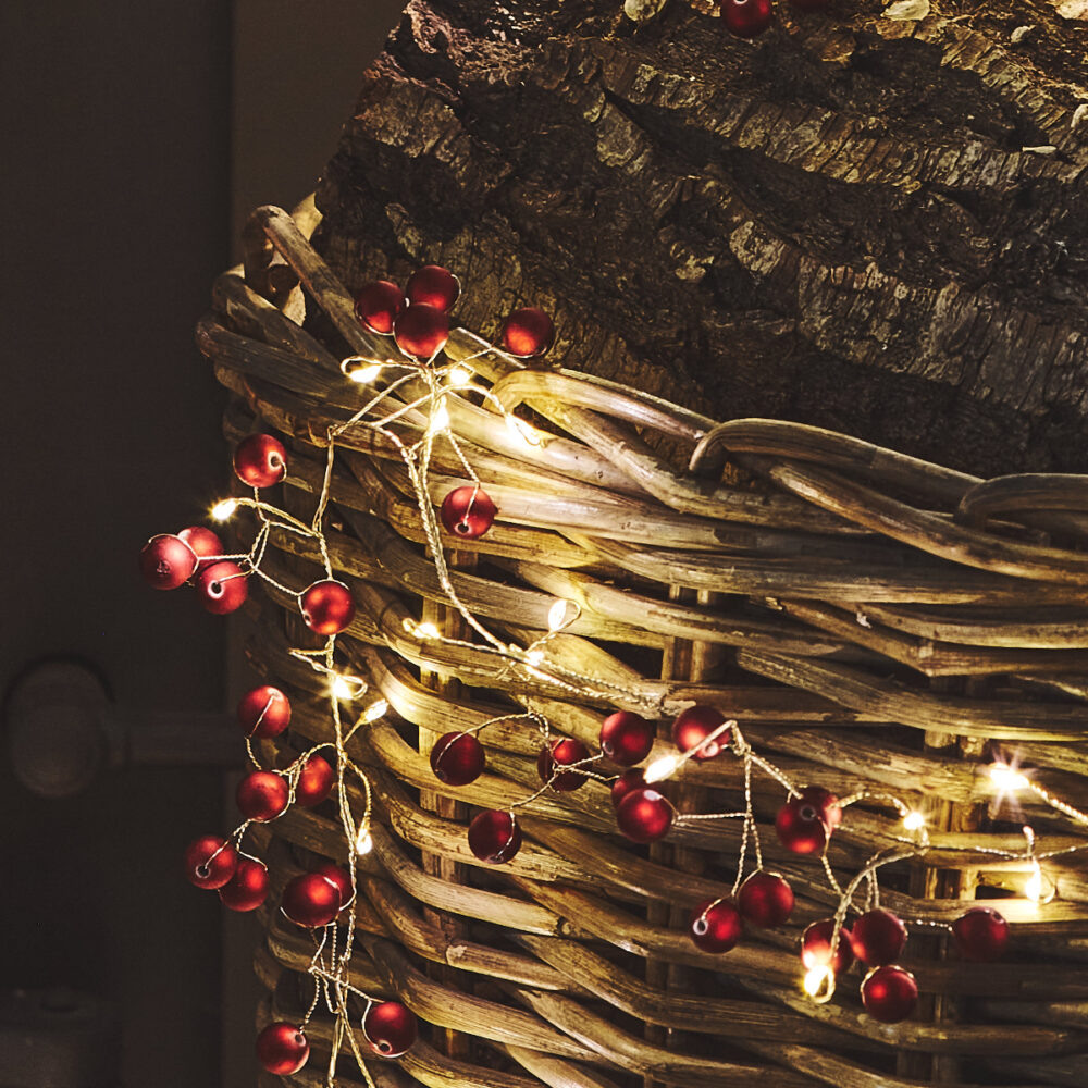 Indoor Red Berry Light