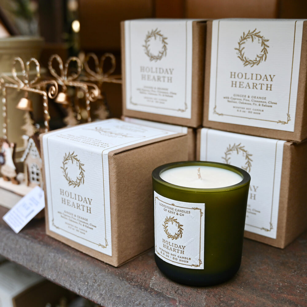 Holiday Hearth Candle