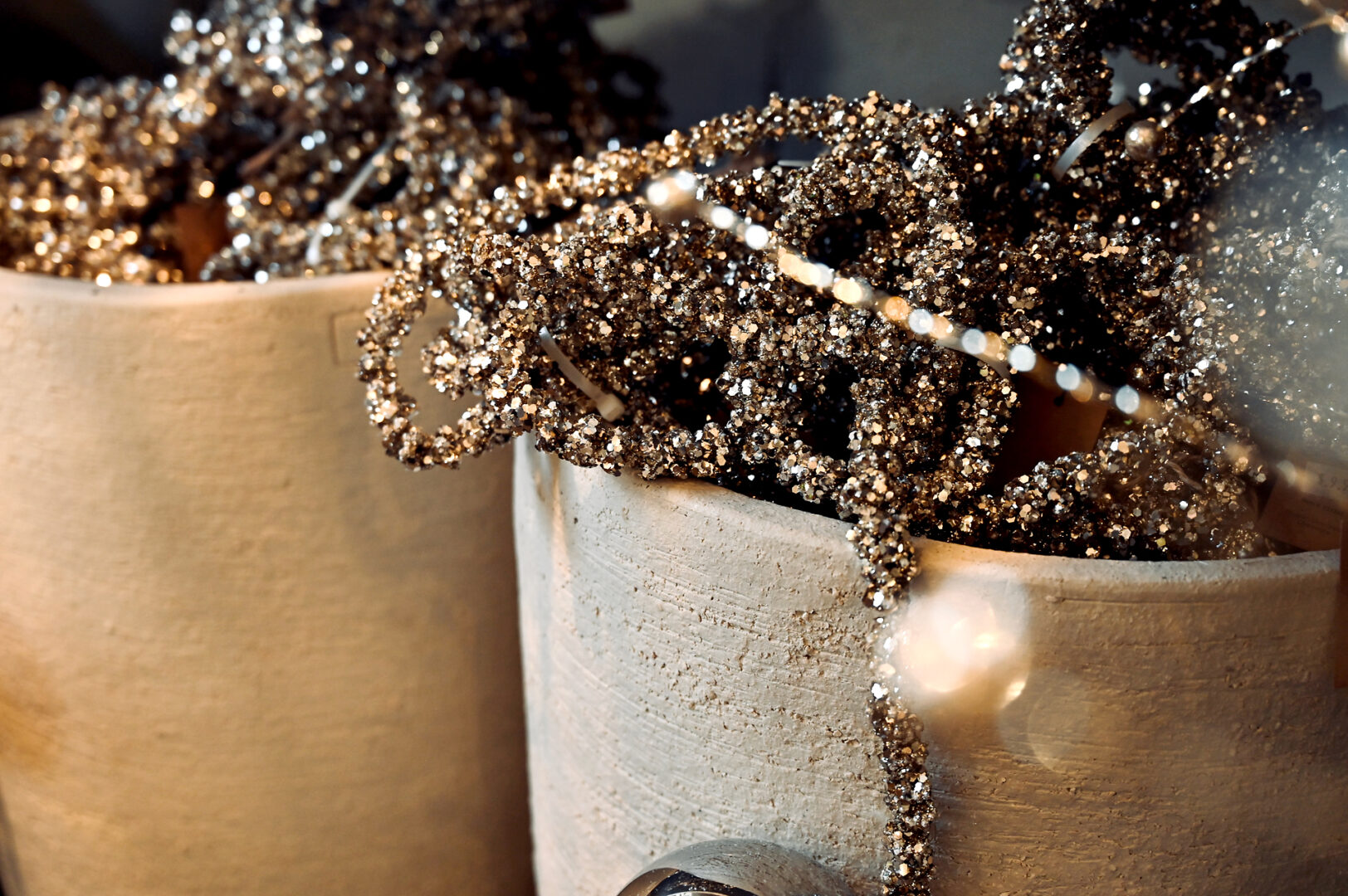 Foam Glitter Garland