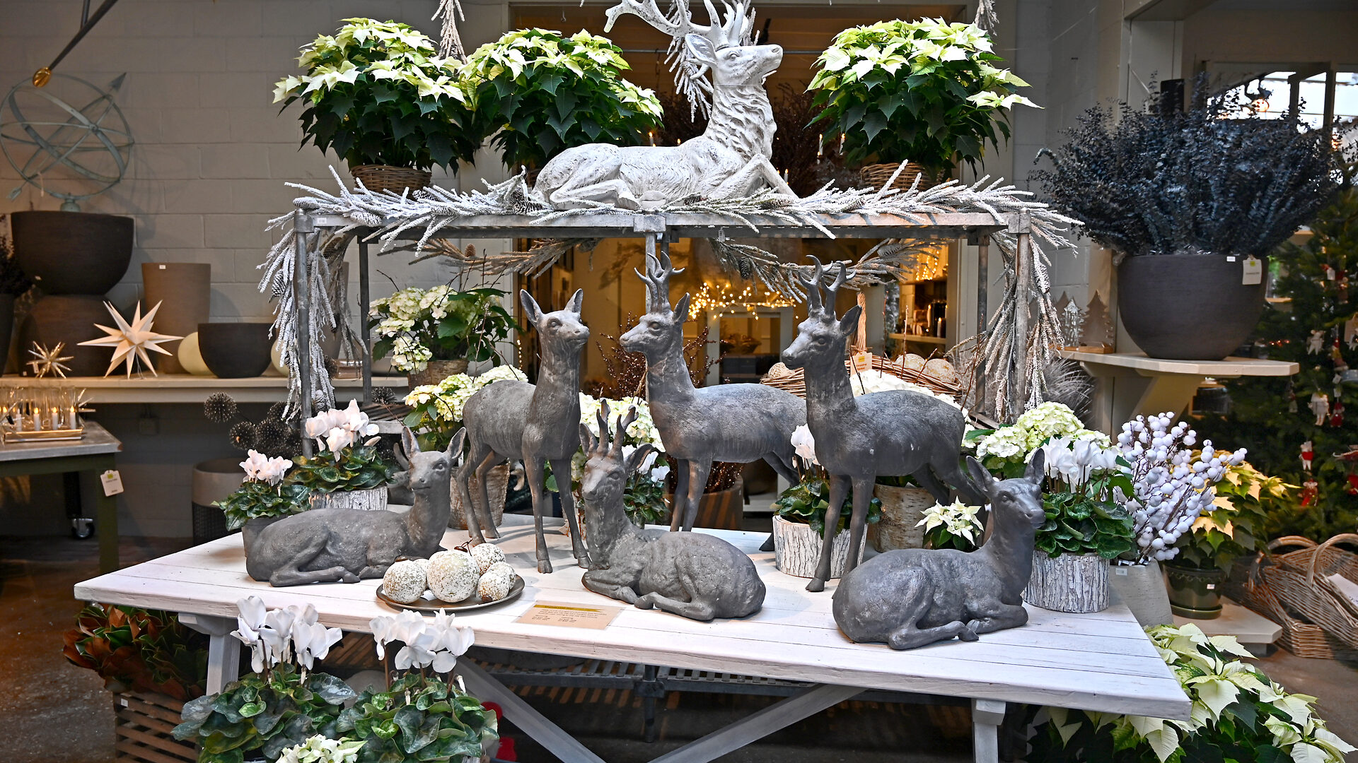 Deer From One of England's Foremost Lead Foundries - Detroit Garden Works