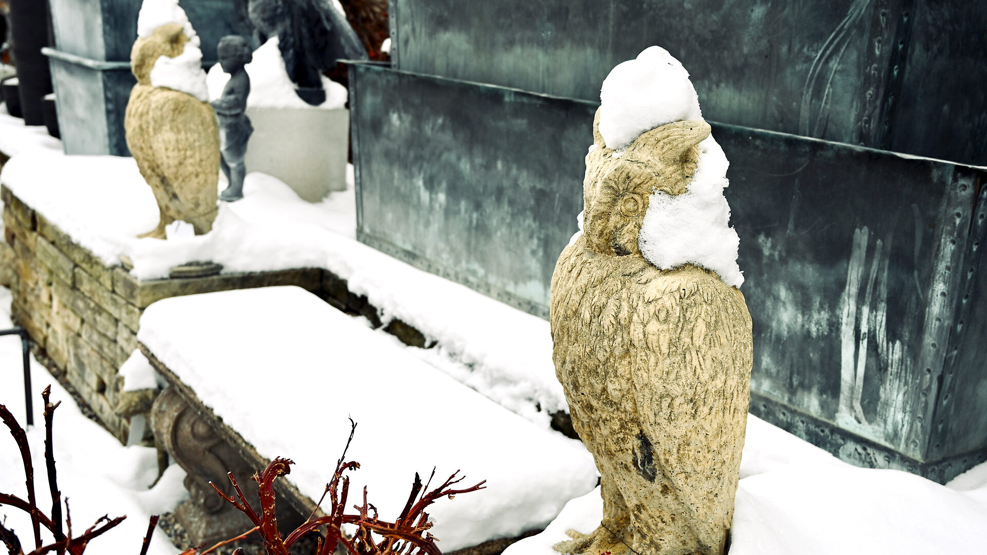 Handmade Owls from Devon, England - Detroit Garden Works