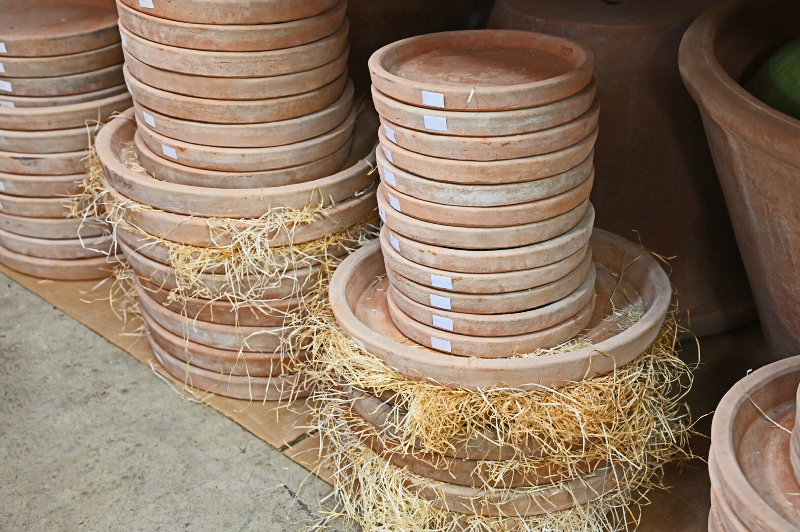 Italian Terra Cotta Saucers