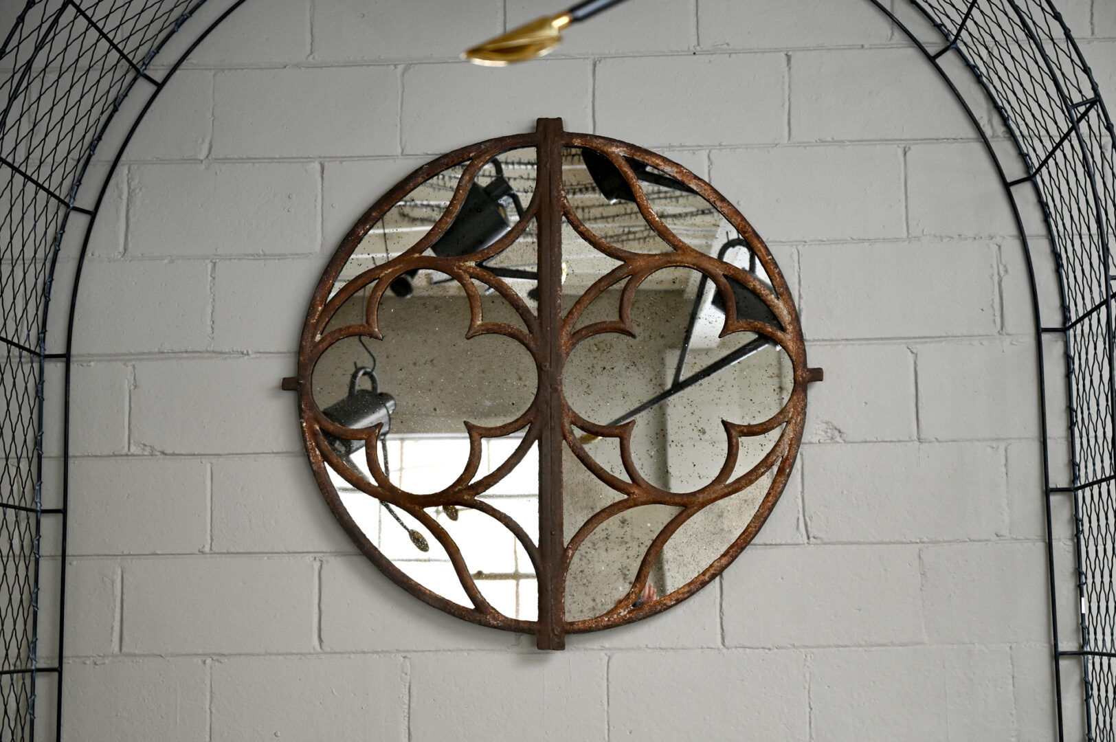 Architectural Antique Mirror