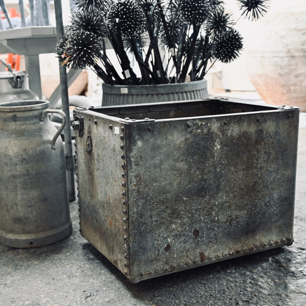 Riveted Galvanized Trough