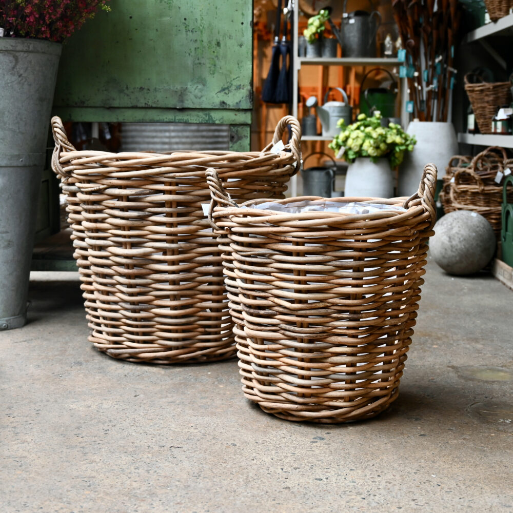 Asli Extra Thick Grey Rattan Baskets
