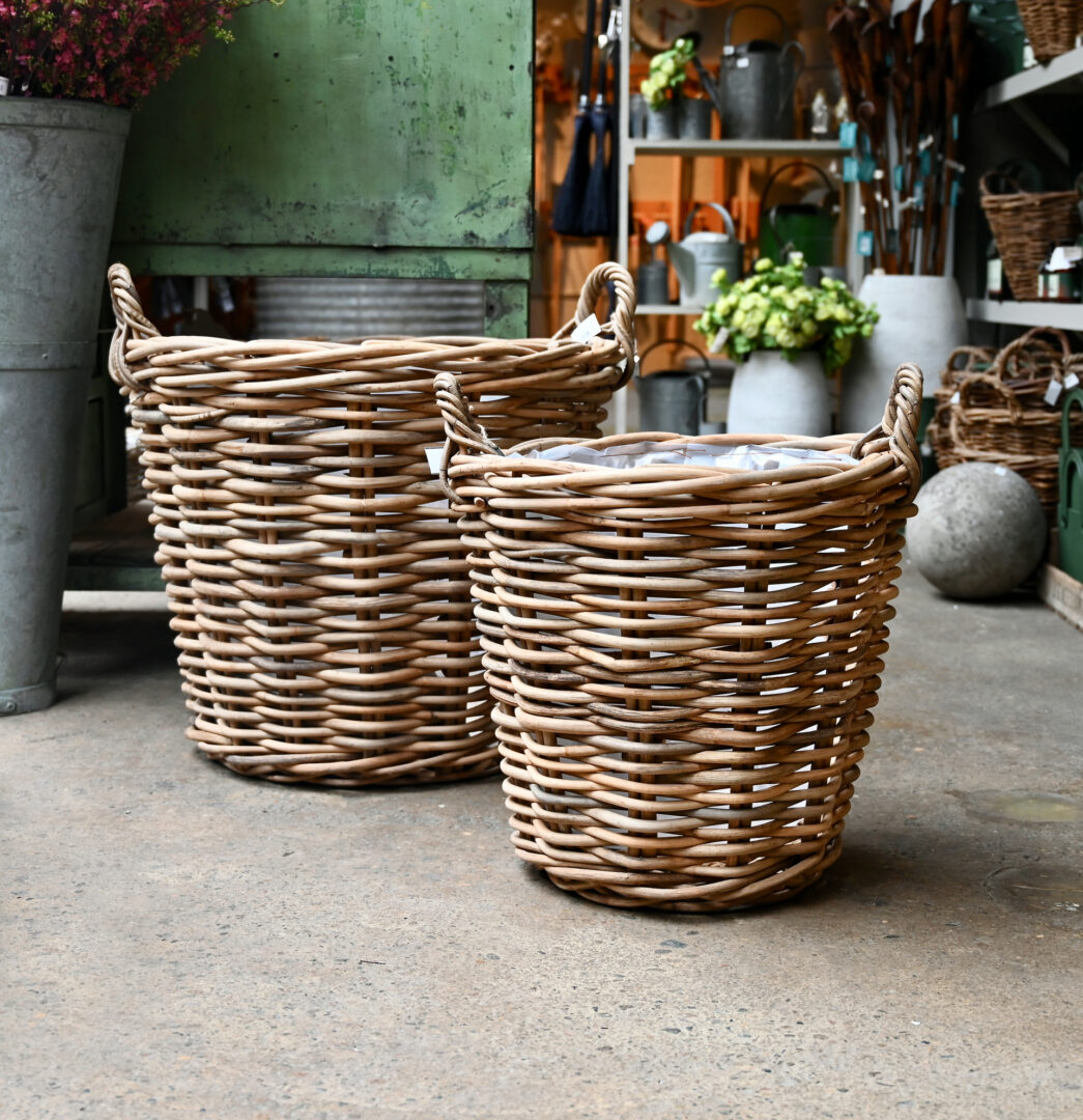 Asli Extra Thick Grey Rattan Baskets