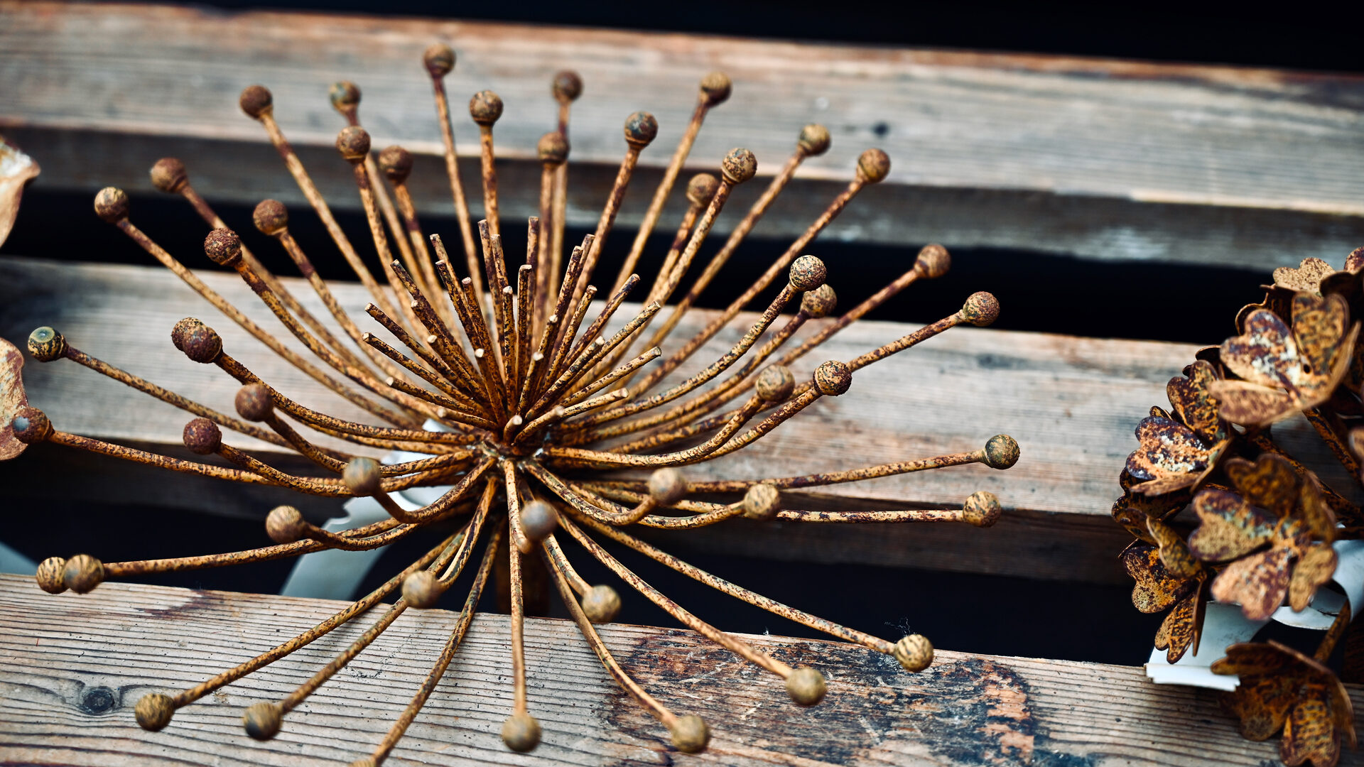 New Rusted Flower Styles - Detroit Garden Works