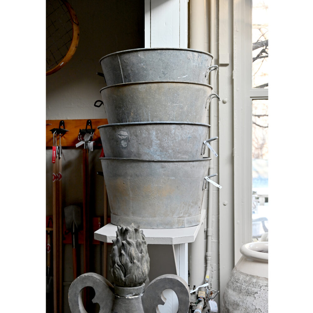 Medium Galvanized Vats