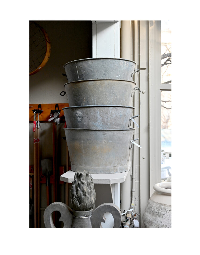 Medium Galvanized Vats