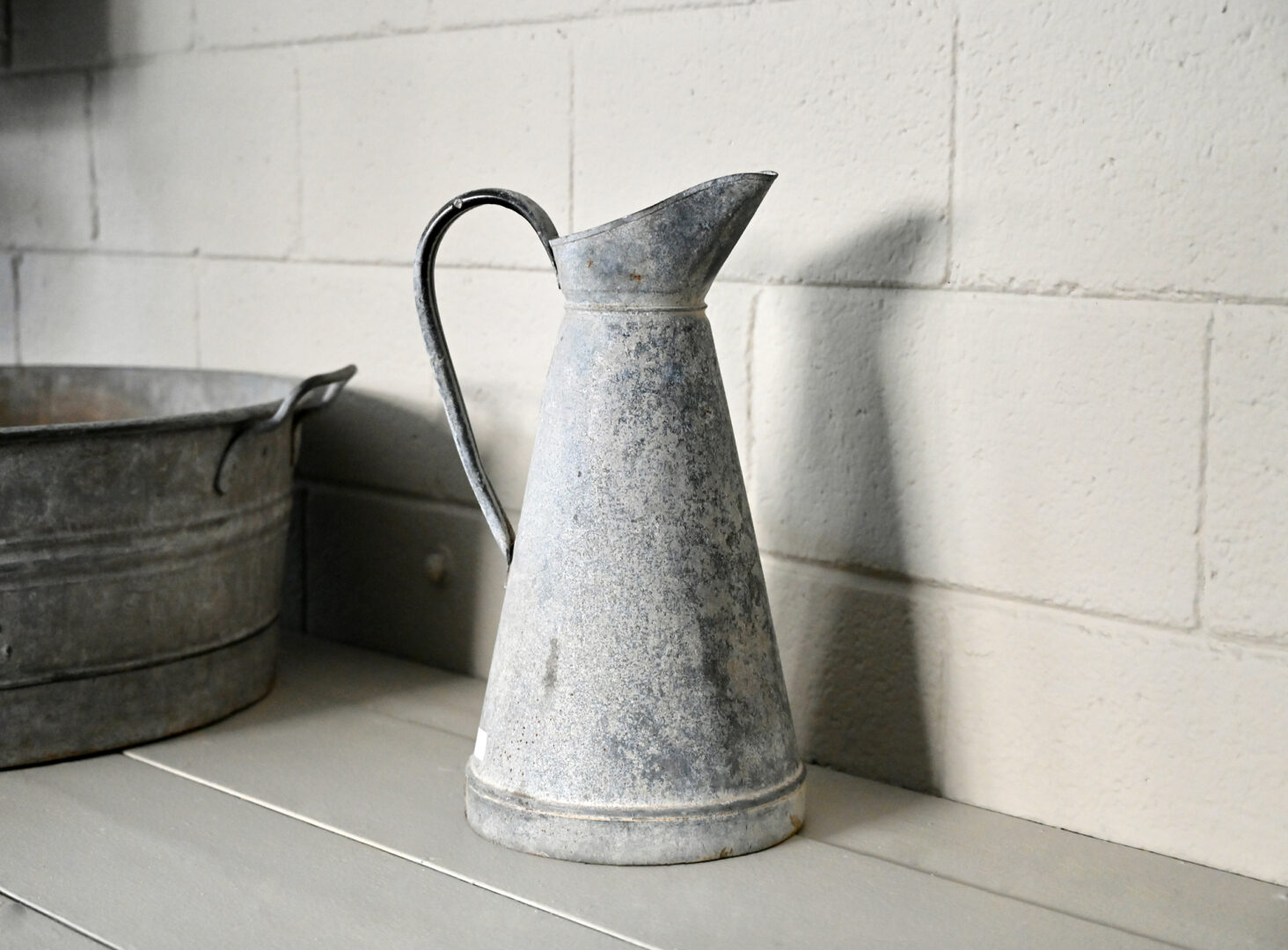Galvanized Jug