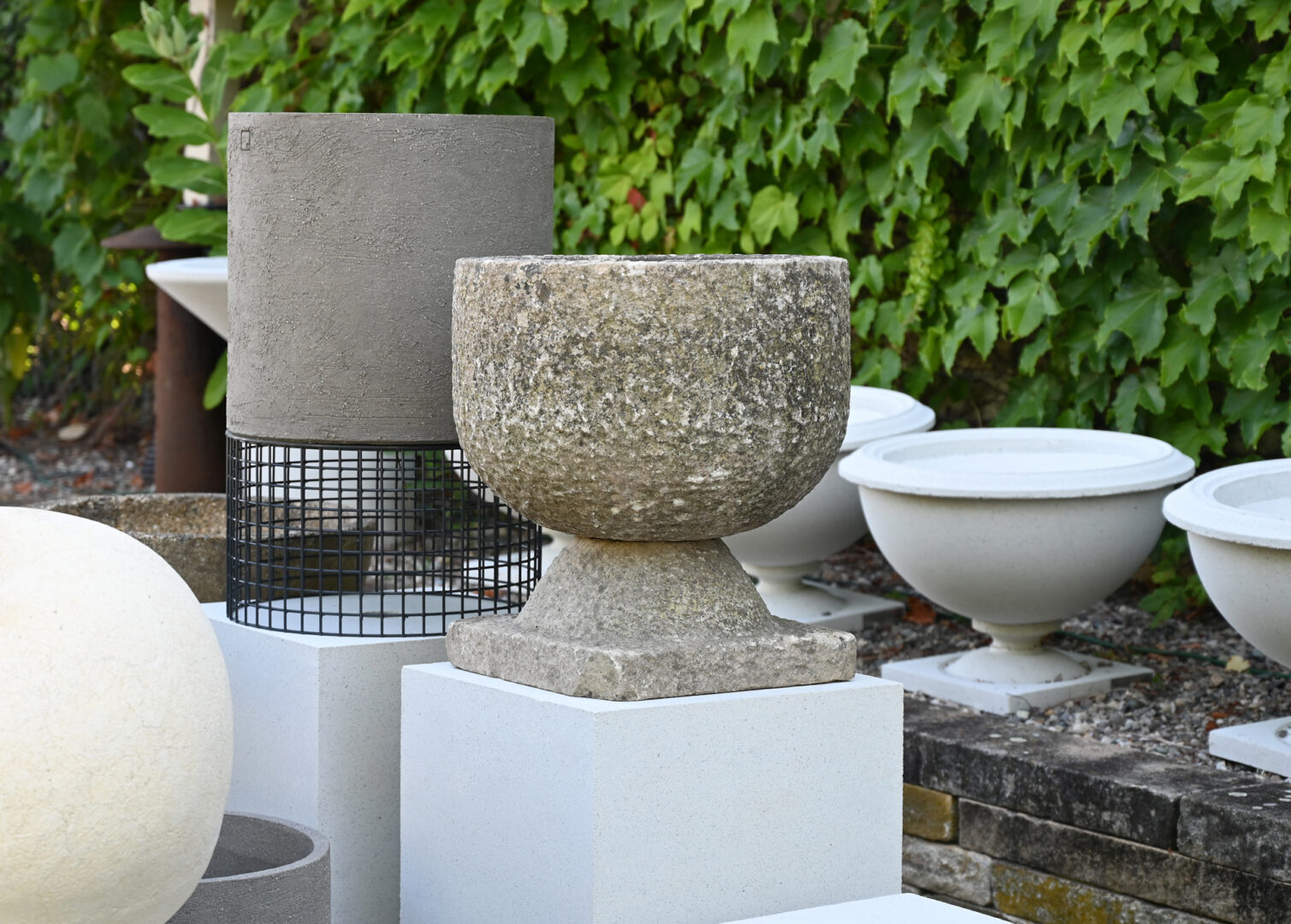 Limestone Urn