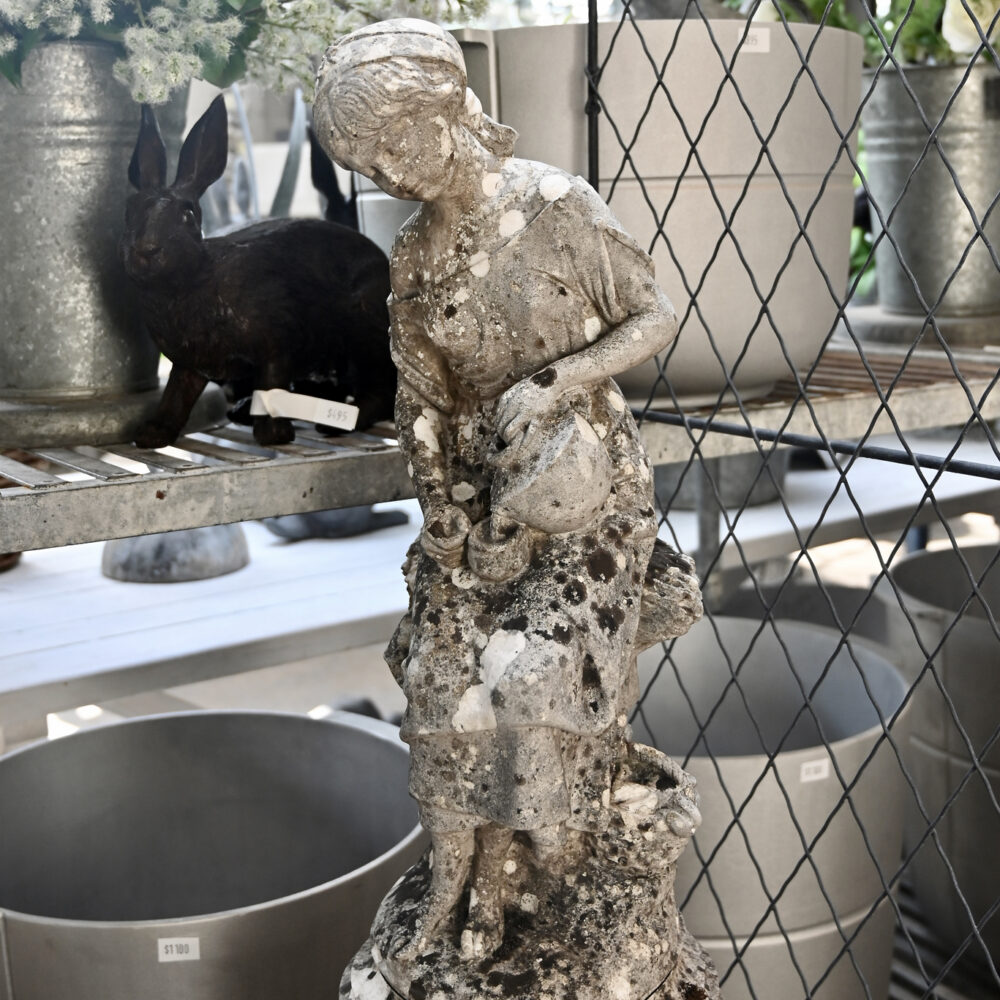 English Maiden on a Tall Pedestal