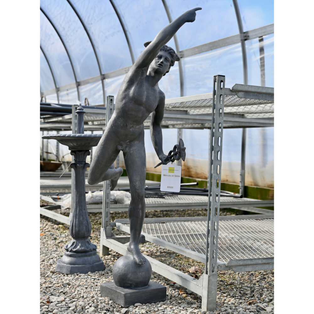 English Lead Mercury on Globe