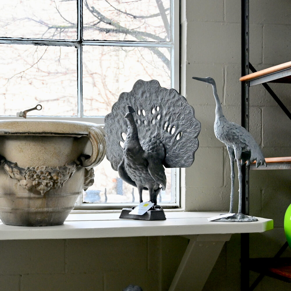 English Lead Peacocks