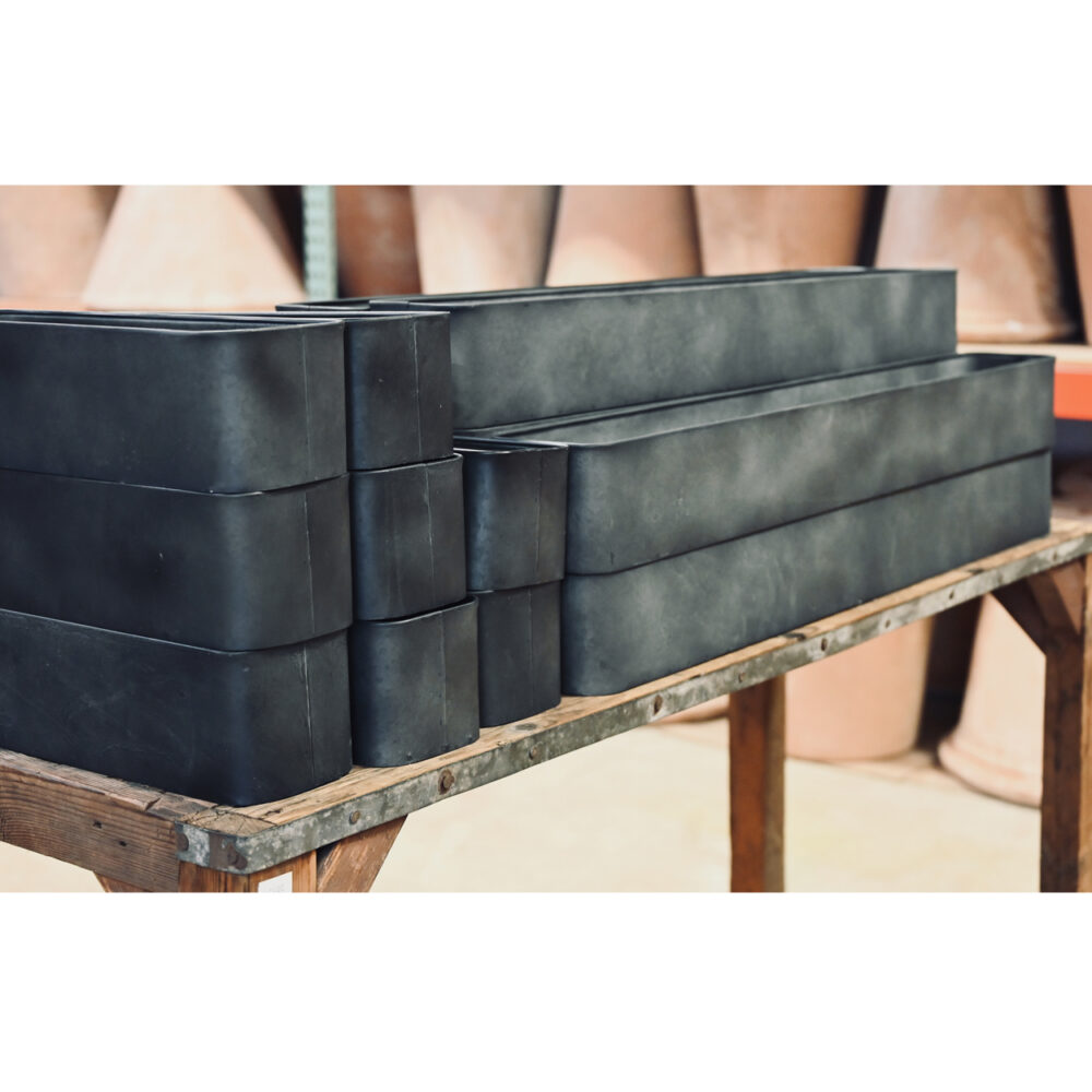 Zinc Round Edge Trough