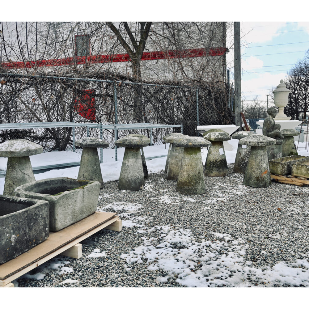 Twelve Staddle Stones