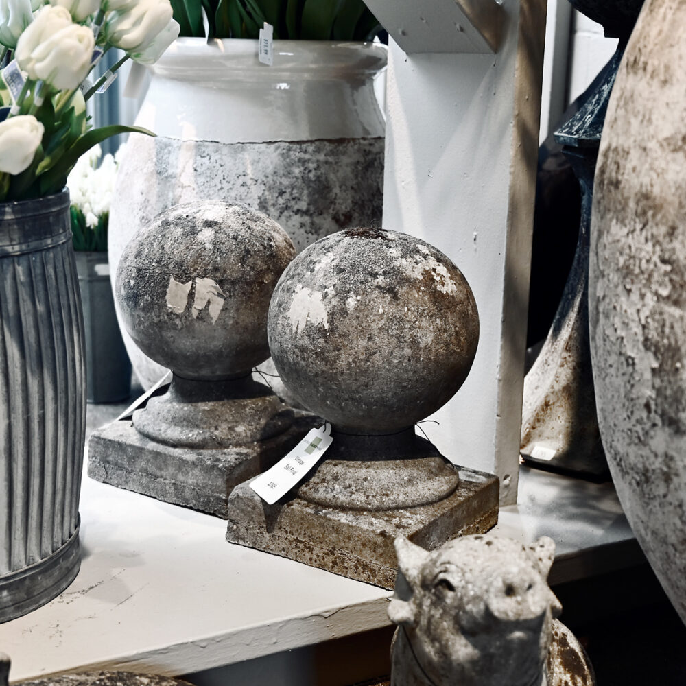 Pair of Small Ball Finials