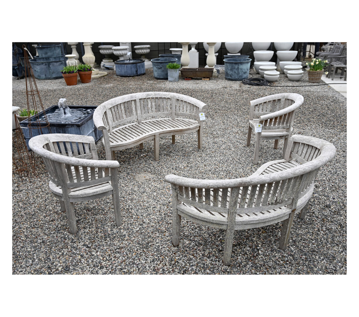 Pairs of Bramblecrest Chairs and Benches