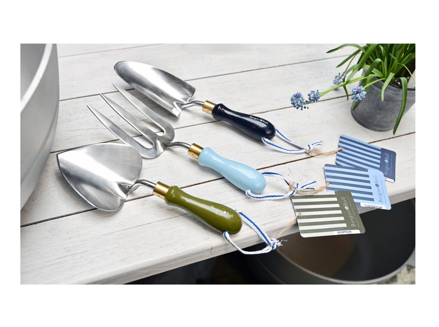 Burgon and Ball Stainless “Collector” Tools