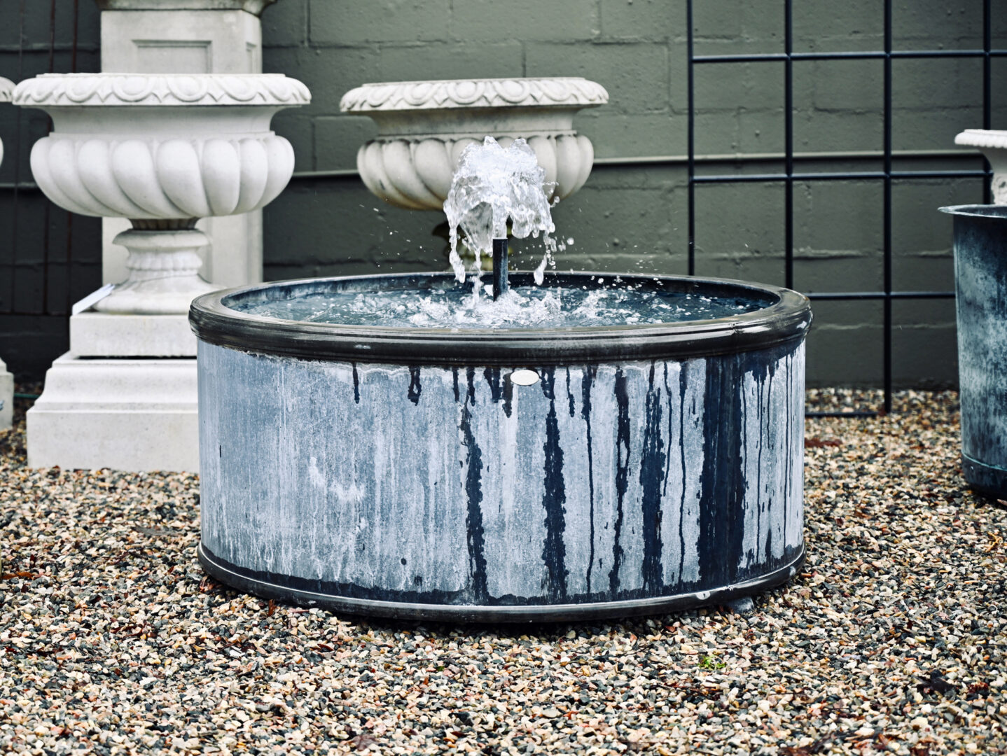 The Branch Studio Round Janie Fountain Cistern