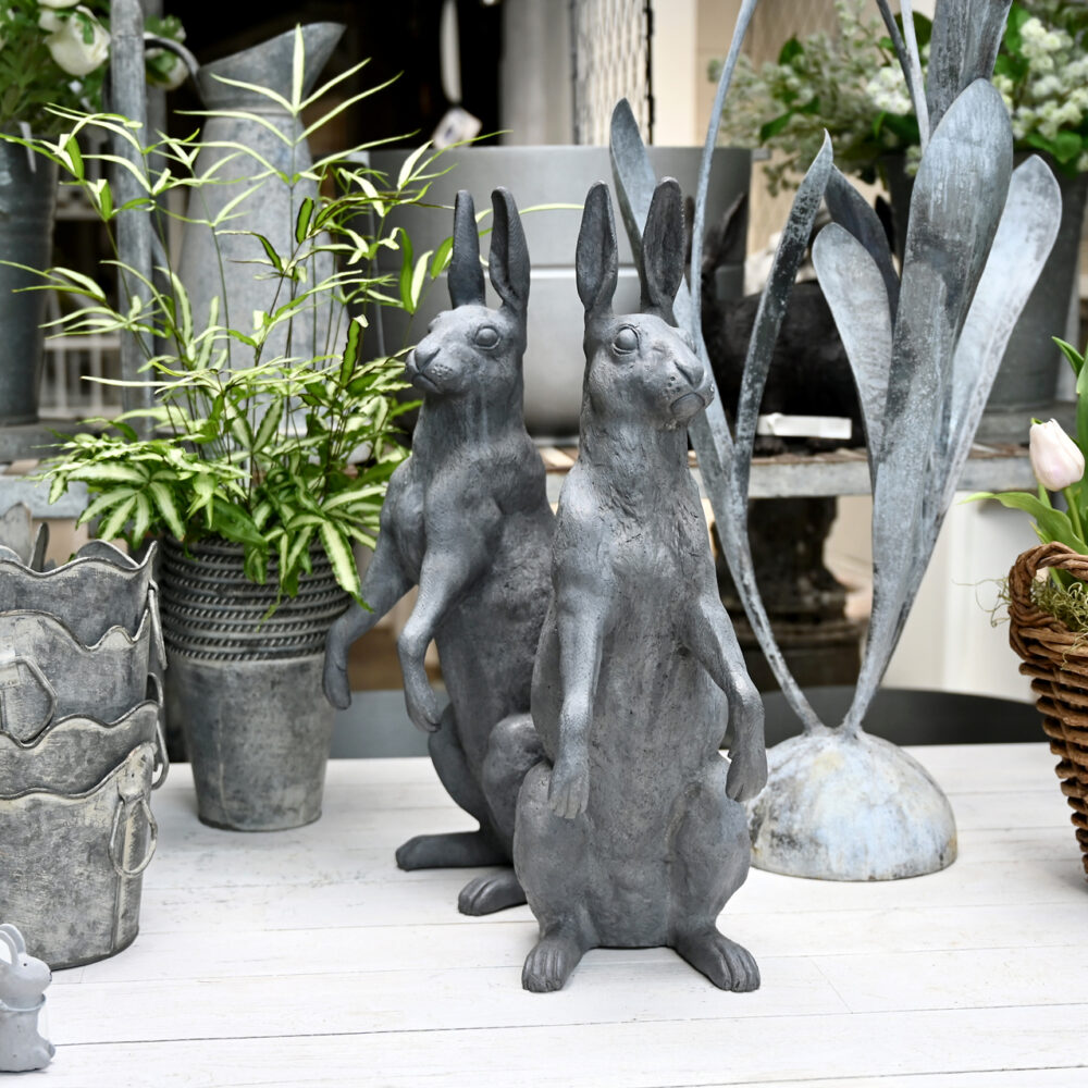 English Lead Standing Hare