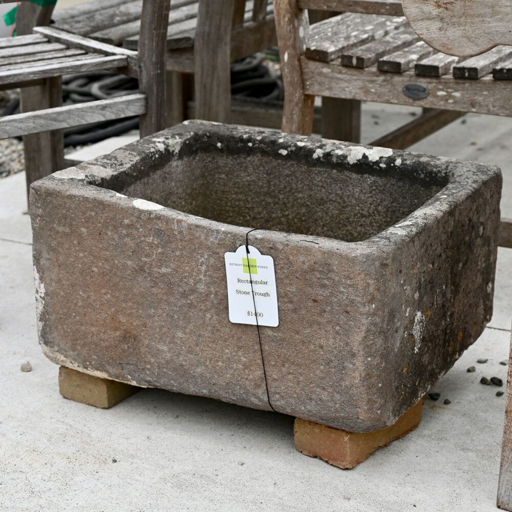 Rectangular Stone Trough