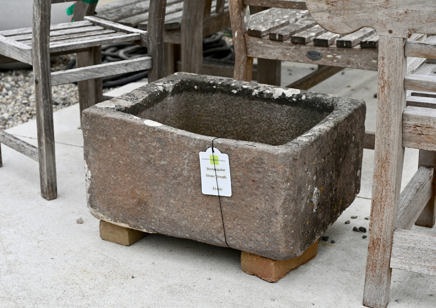 Rectangular Stone Trough