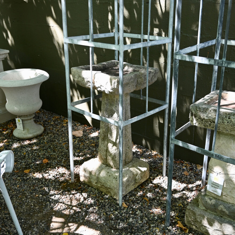 English Purbeck Stone Birdbath