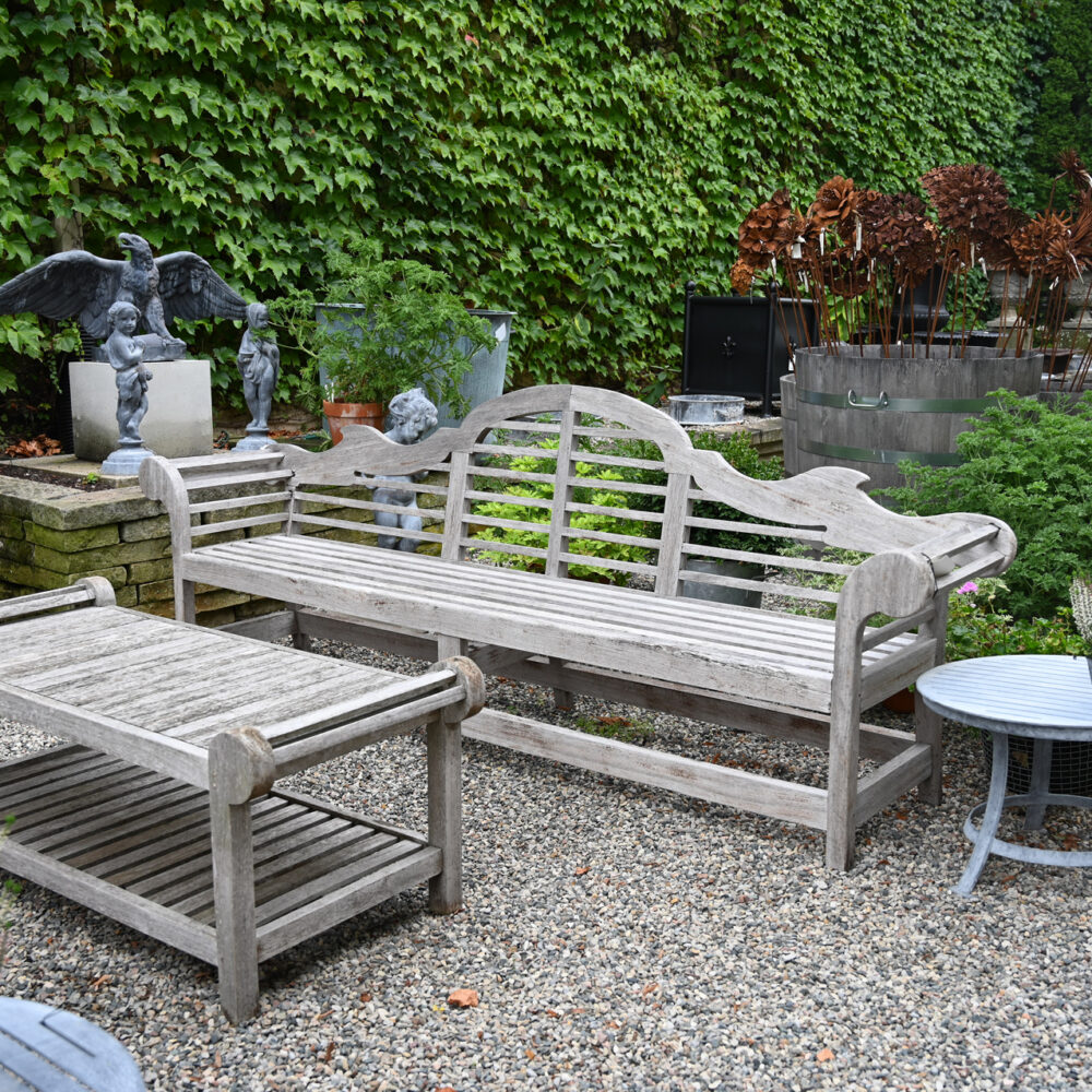Weathered Lutyens Style Bench